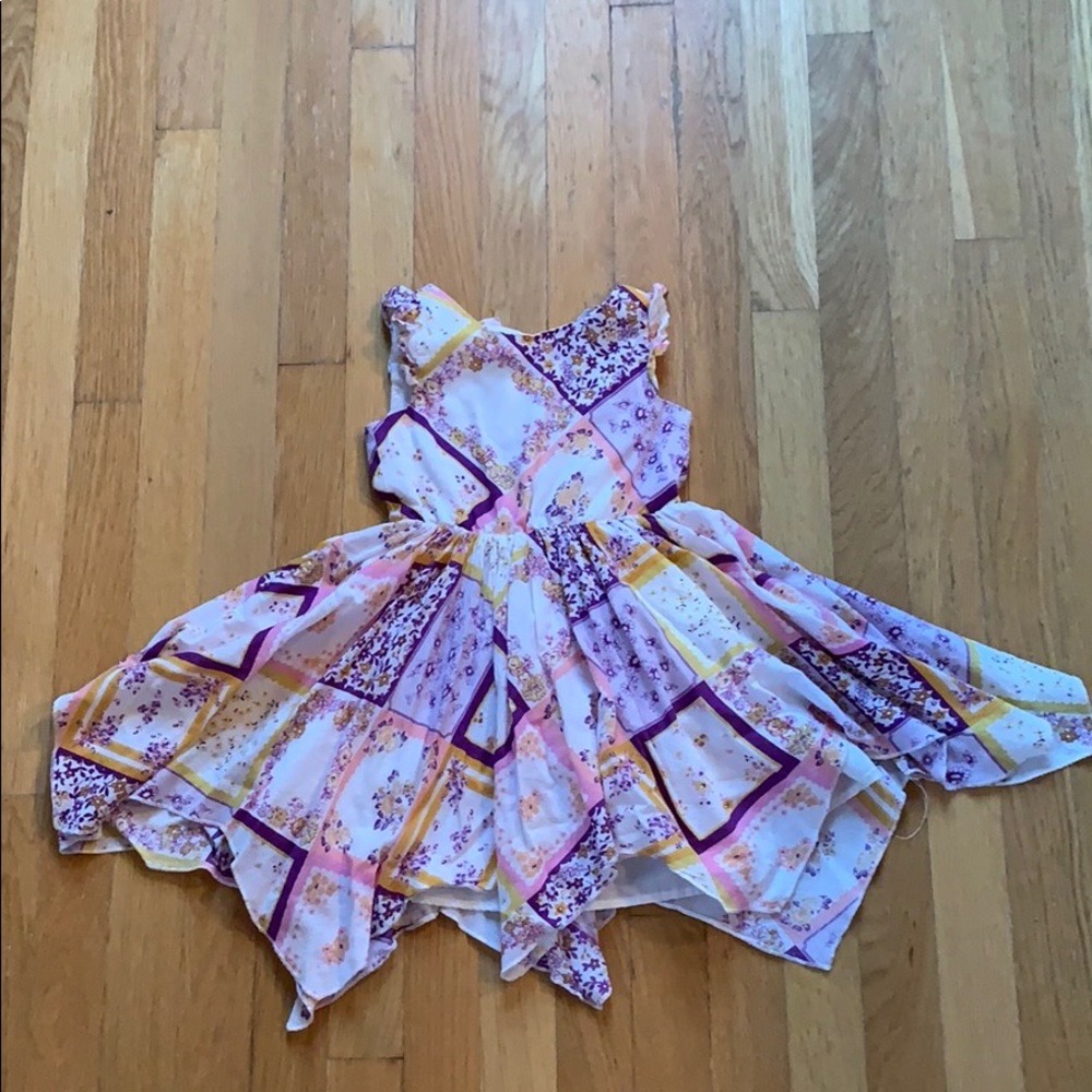 Tahari Handkerchief Dress